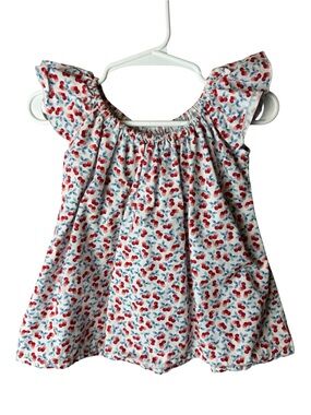 Po de Falco Cherry Print Dress 6M